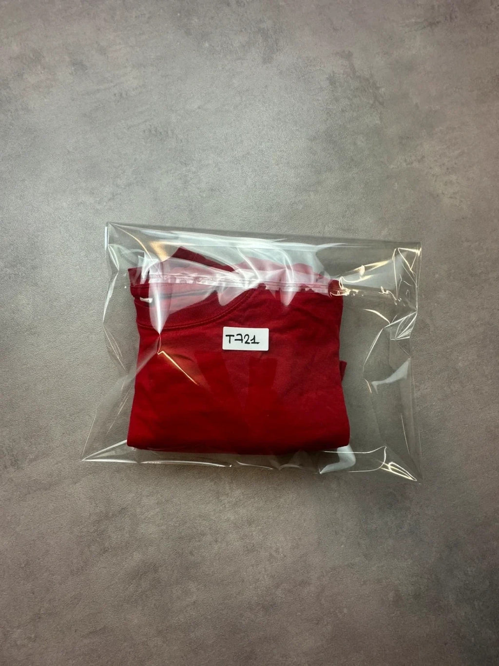Tee-shirt Uni Rouge Regular Fit | WellStore Vintage