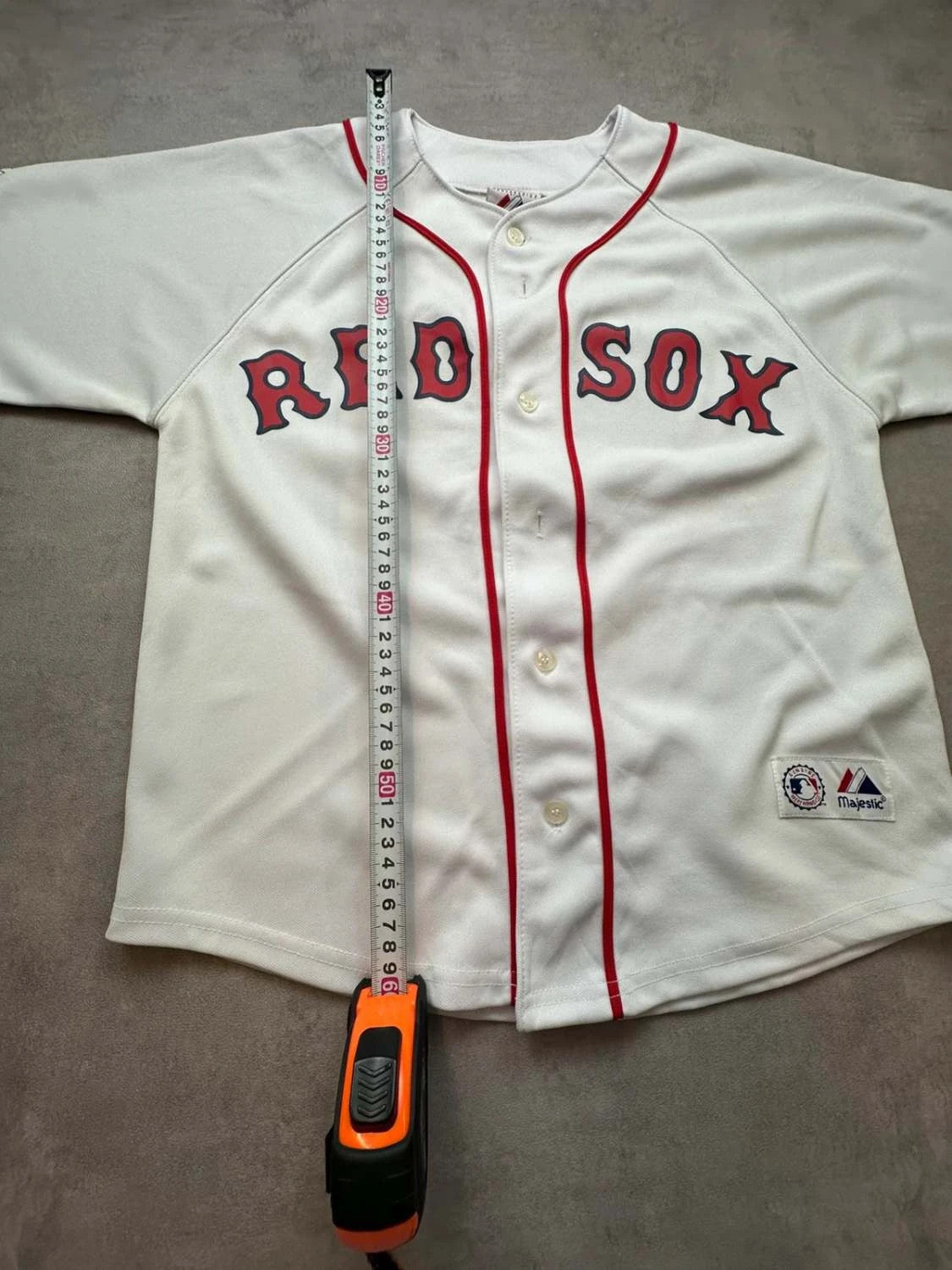 Maillot Vintage MLB Boston Red Sox Jason Varitek #33 – Majestic