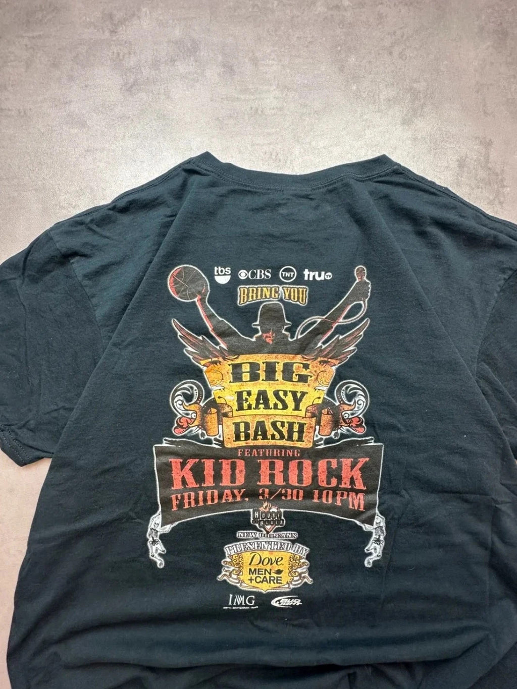 Tee Shirt Vintage Big Easy Bash Noir – USA