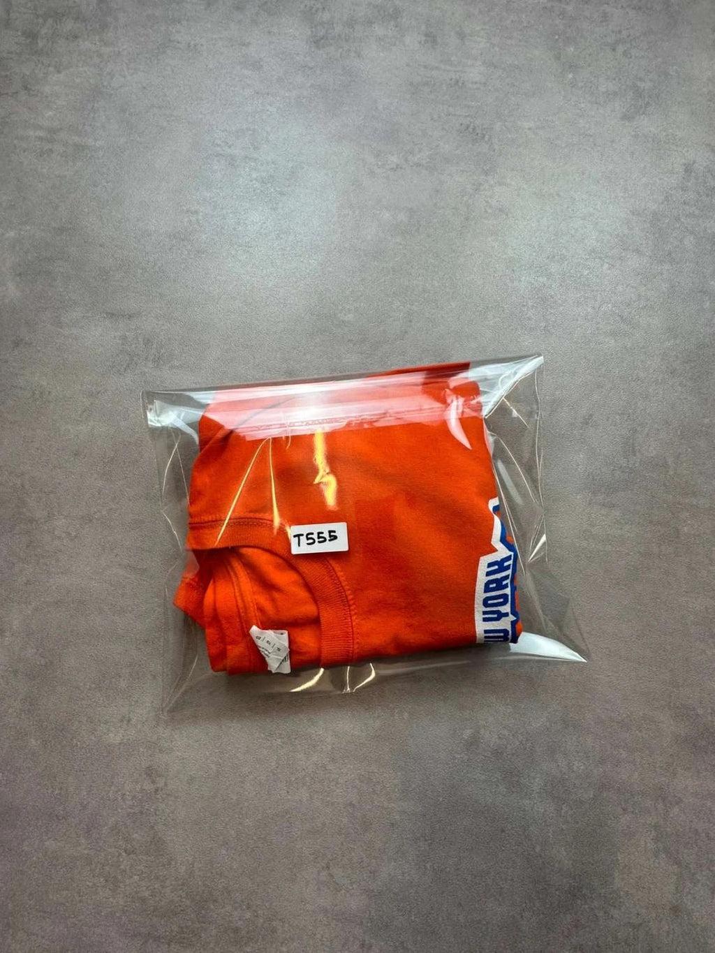 T-Shirt Vintage New York Knicks NBA Orange Logo Basketball 90s Y2K Streetwear