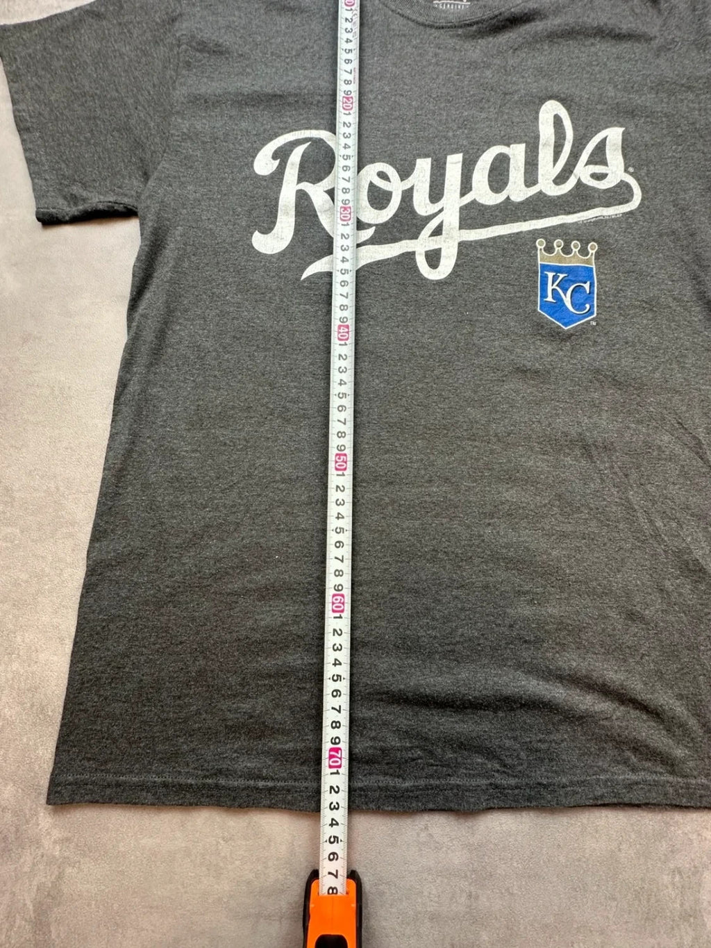Tee-shirt MLB Vintage Kansas City Royals Gris | WellStore Vintage