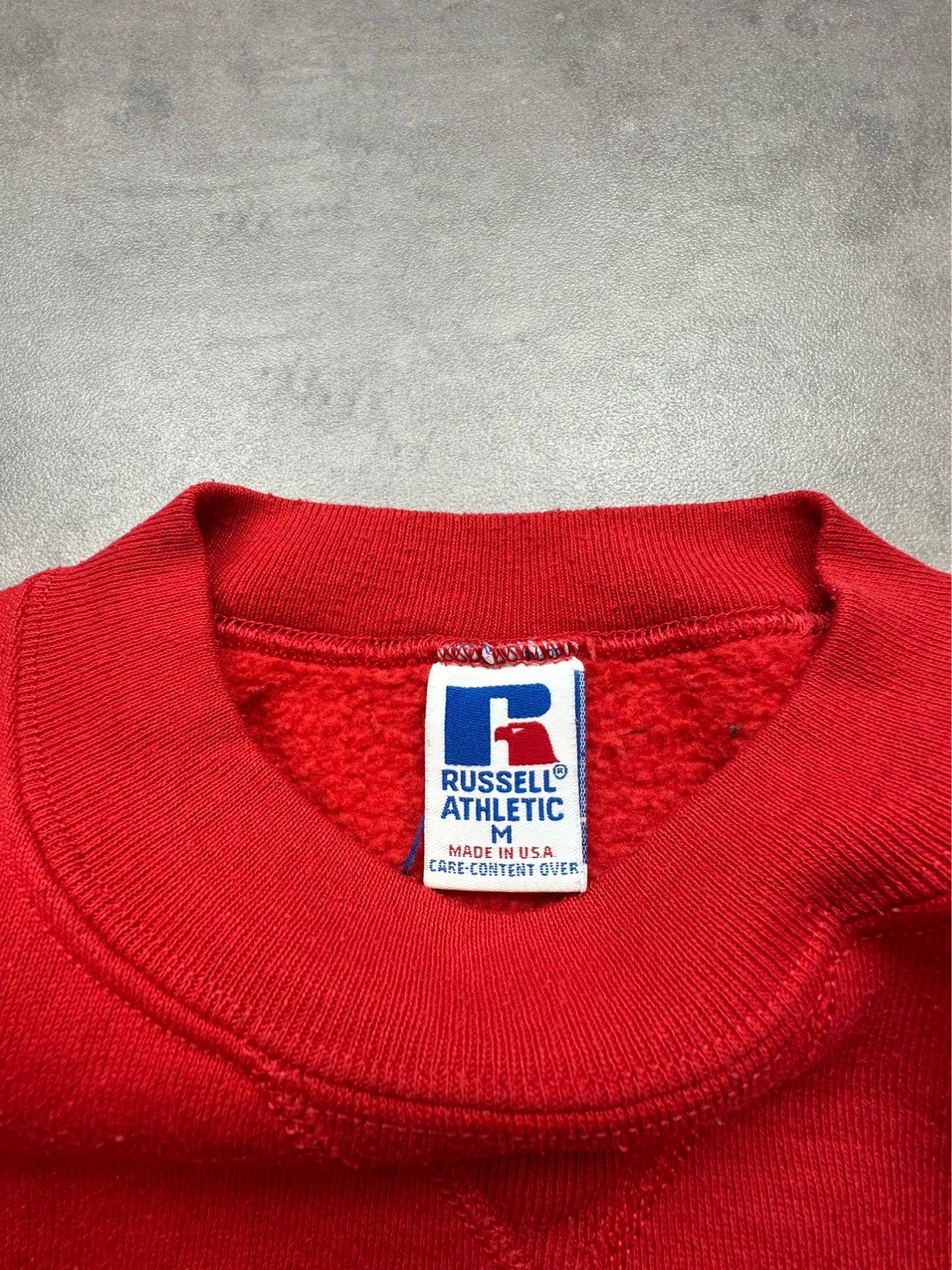 Sweat Crewneck Vintage Russell Athletic Demon Mom