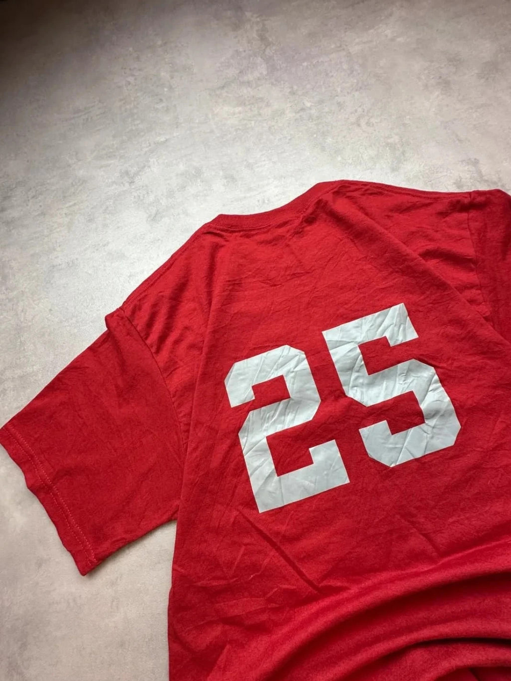 Tee Shirt Vintage Harber Baseball Rouge – Graphic Tee