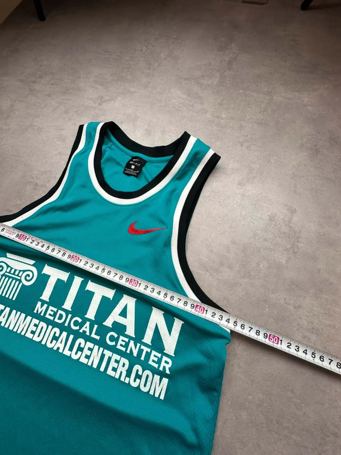 Maillot Nike Basketball Team Titan Medical Center Turquoise