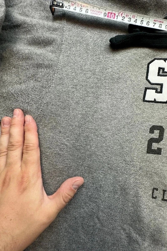 Sweat Hoodie Vintage Senior Class of 2018 – Gris
