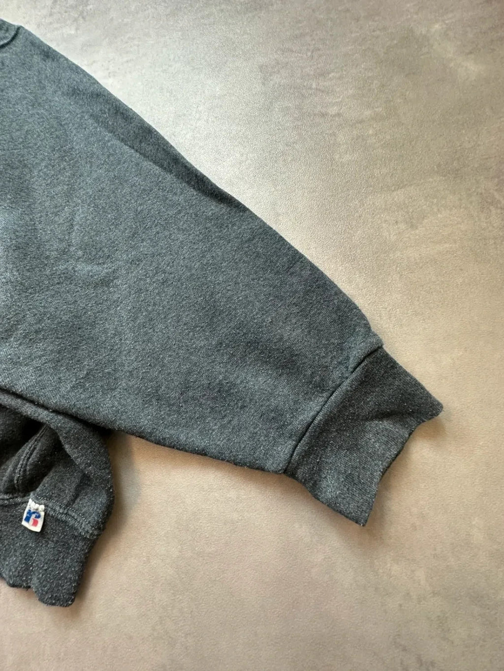 Sweat Russell Athletic Vintage Indiana Wesleyan Gris – College USA