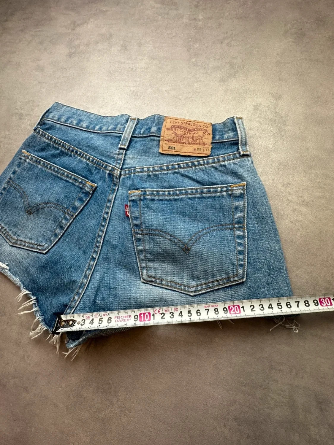Short en Jean Levi's Vintage Destroy Regular Fit
