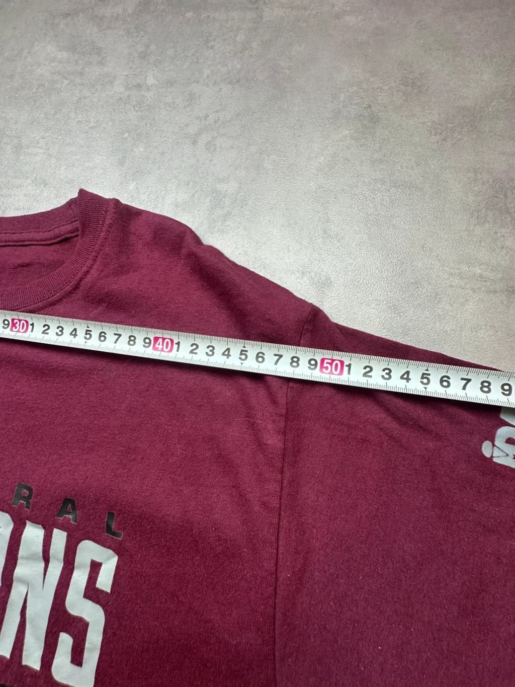 Tee-shirt Vintage Chico State Champions Bordeaux | WellStore Vintage