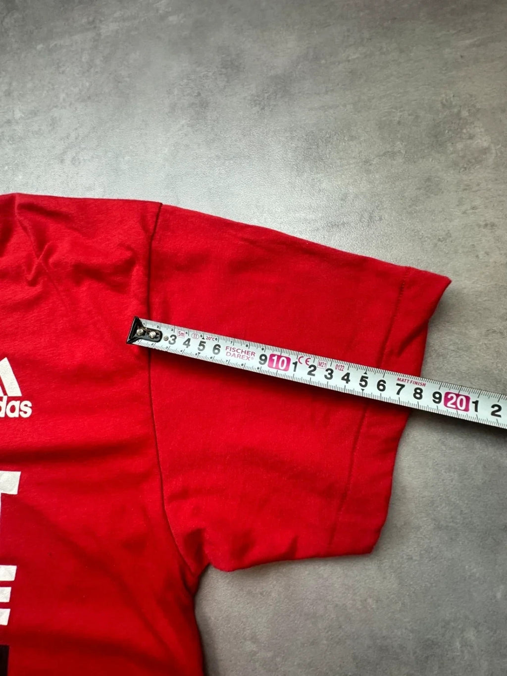 Tee-shirt Adidas Vintage Barricade Boost Rouge | WellStore Vintage
