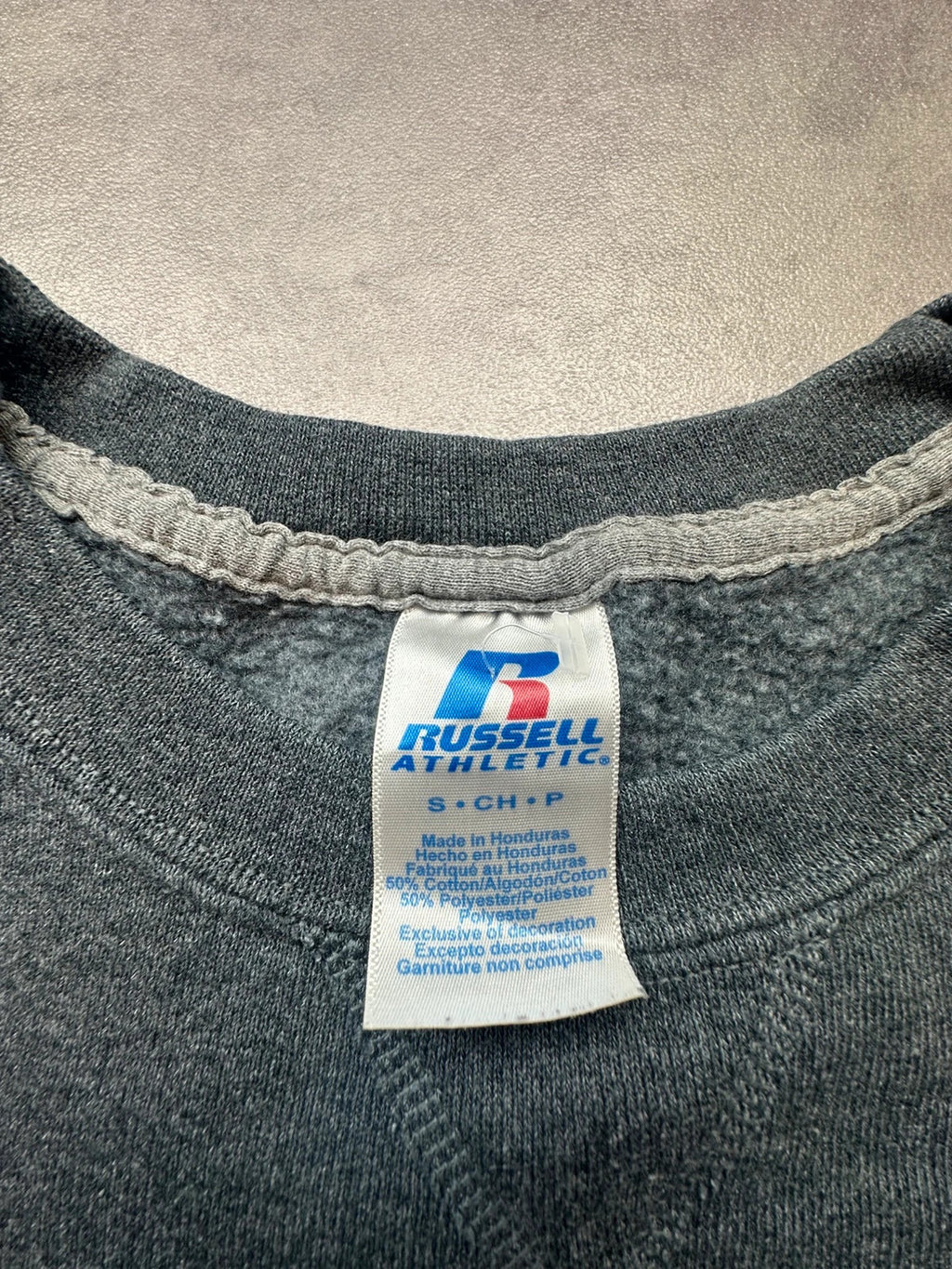 Sweat Falcons College USA Vintage Gris