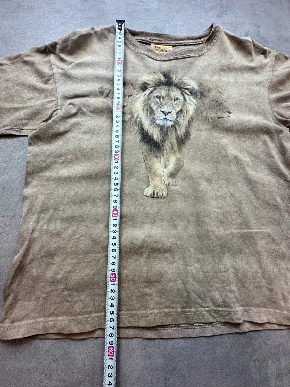 Tee-Shirt Vintage The Mountain Lions Beige