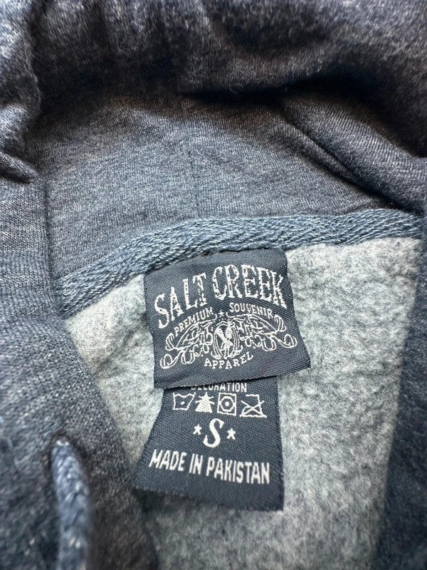 Sweat Hoodie Vintage Oregon – Gris Anthracite