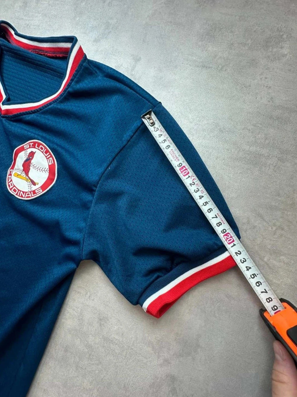 Maillot Baseball Vintage St. Louis Cardinals Marine