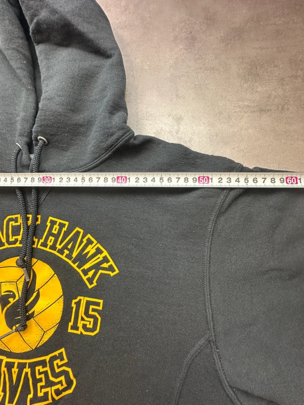 Sweat Russell Athletic Vintage Blackhawk Braves 2015 Noir – USA