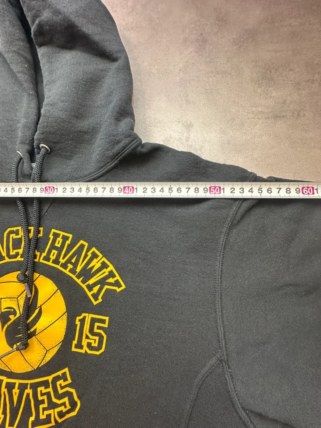 Sweat Russell Athletic Vintage Blackhawk Braves 2015 Noir – USA
