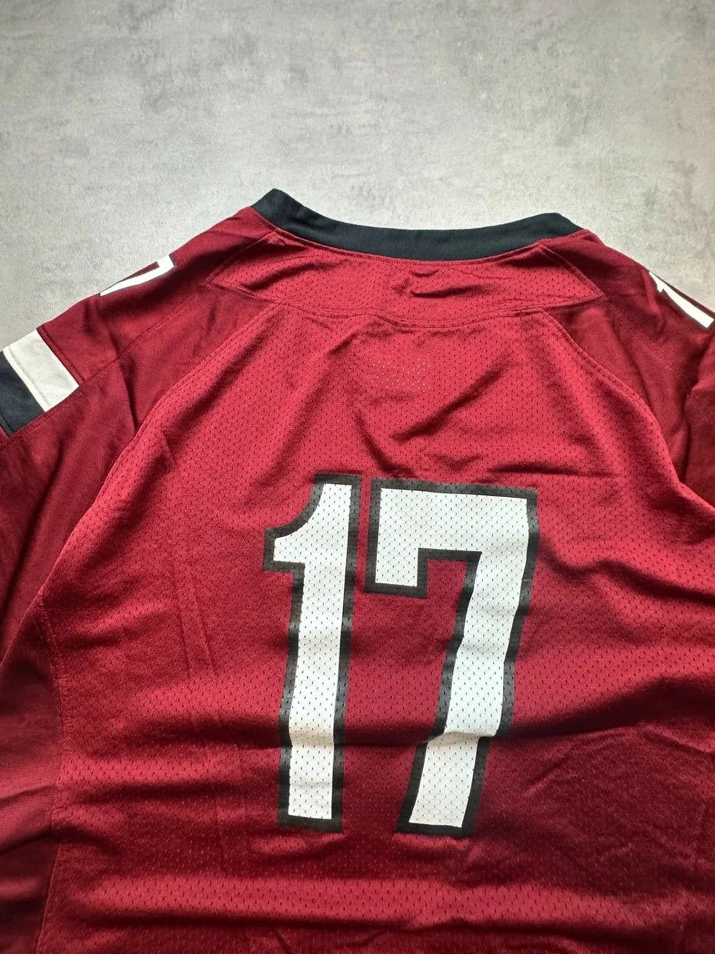 Maillot Under Armour Vintage South Carolina #17 Bordeaux