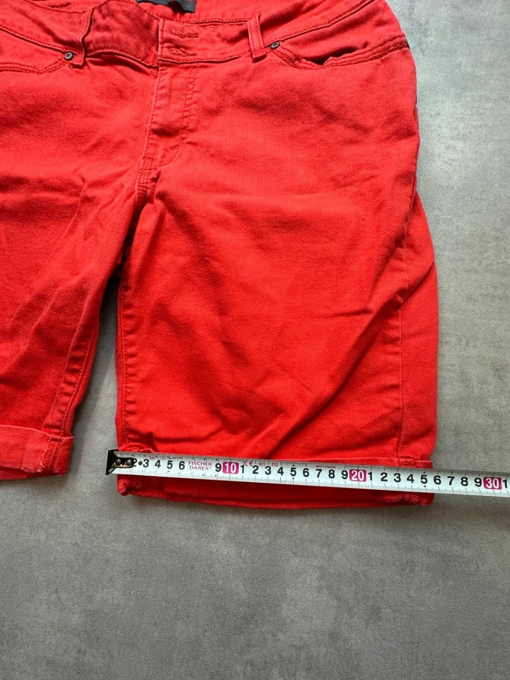 Short Levi's Vintage Rouge en Denim