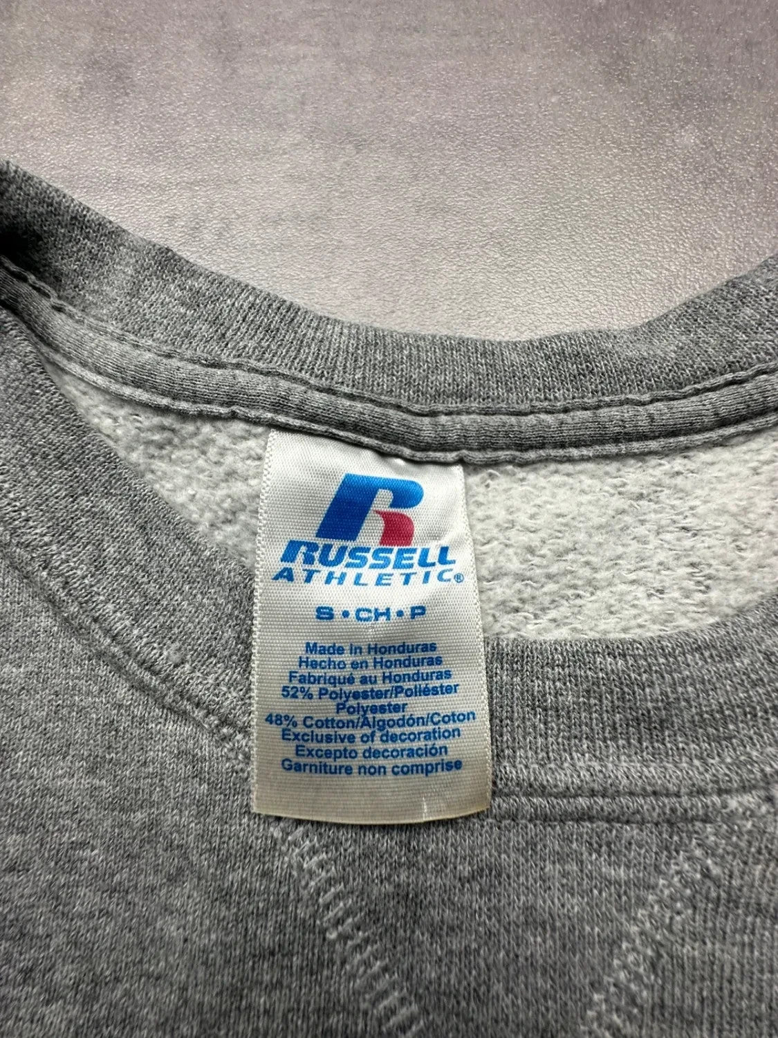 Sweat Russell Athletic Vintage Huskies Gris