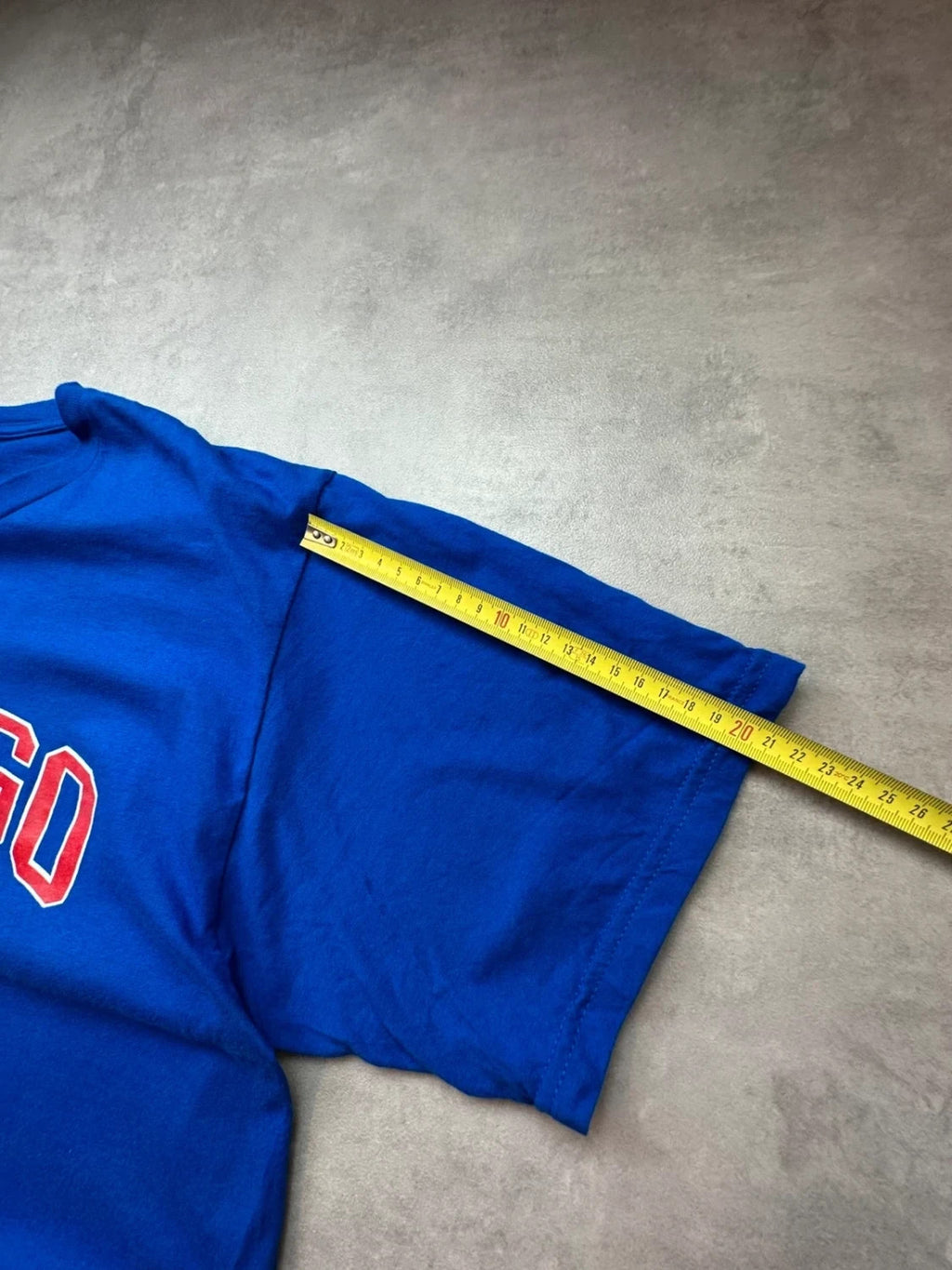 Tee-Shirt MLB Vintage Chicago Cubs Bleu