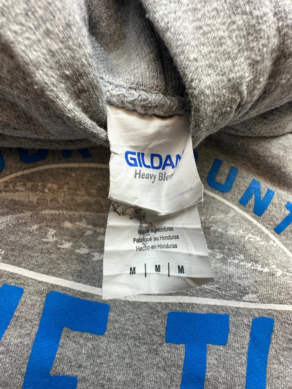 Hoodie Vintage Door County Lake Time Wisconsin – Gris