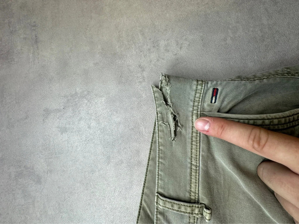 Short Cargo Tommy Hilfiger Vintage Kaki | WellStore Vintage