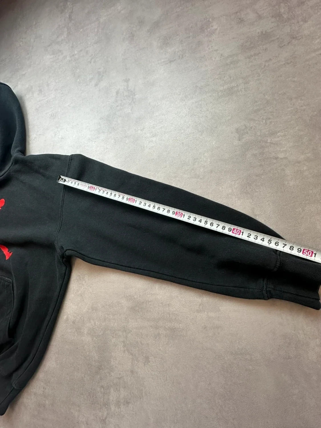 Hoodie Vintage Air Jordan Jumpman Noir & Rouge – Sweat Sportswear Y2K Streetwear