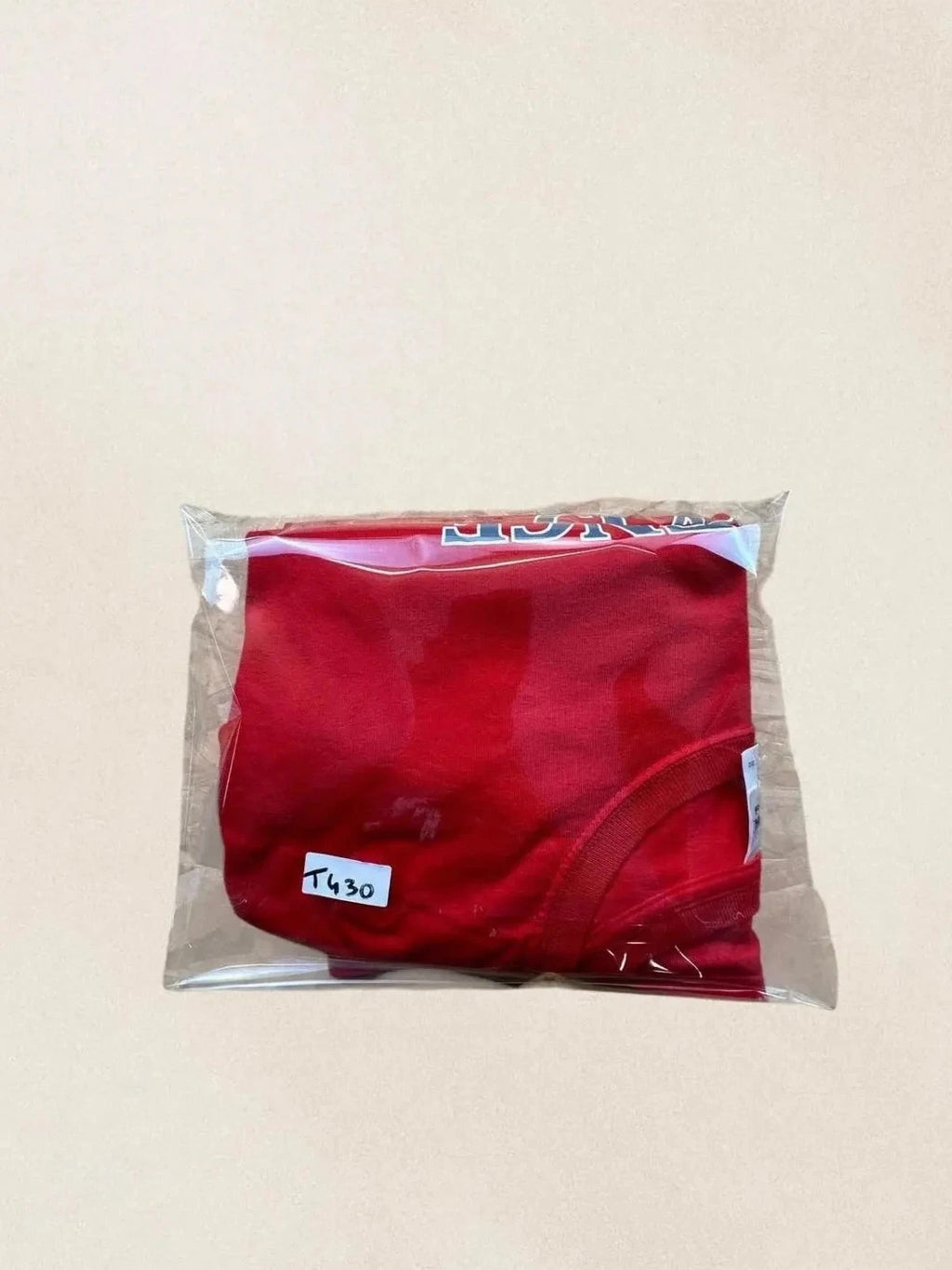 Tee-Shirt Vintage Clarence Swimming Rouge – Flocage Dos