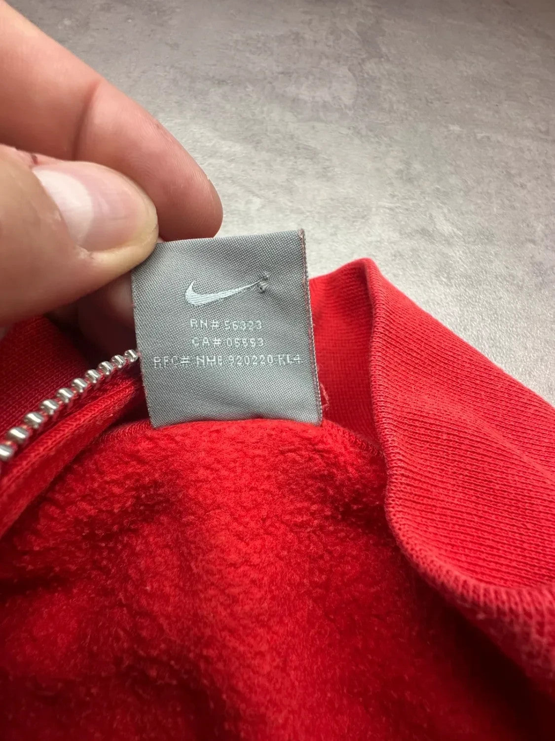 Veste Zippée Nike Vintage Oregon Rouge