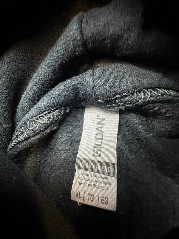 Sweat Hoodie Vintage Covington Volleyball – Noir