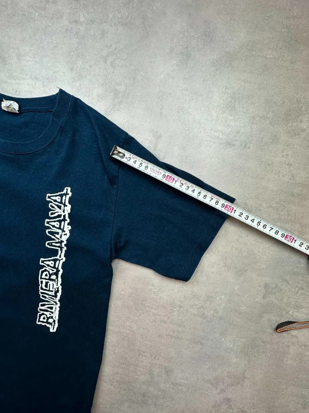 Tee-shirt Vintage Iguane Graphic Print Marine