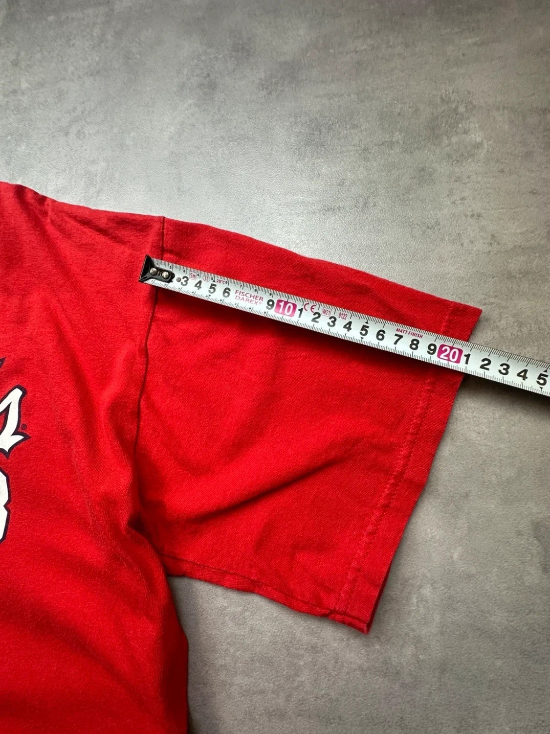 Tee-Shirt Vintage Majestic St. Louis Cardinals David Freese #23 Rouge