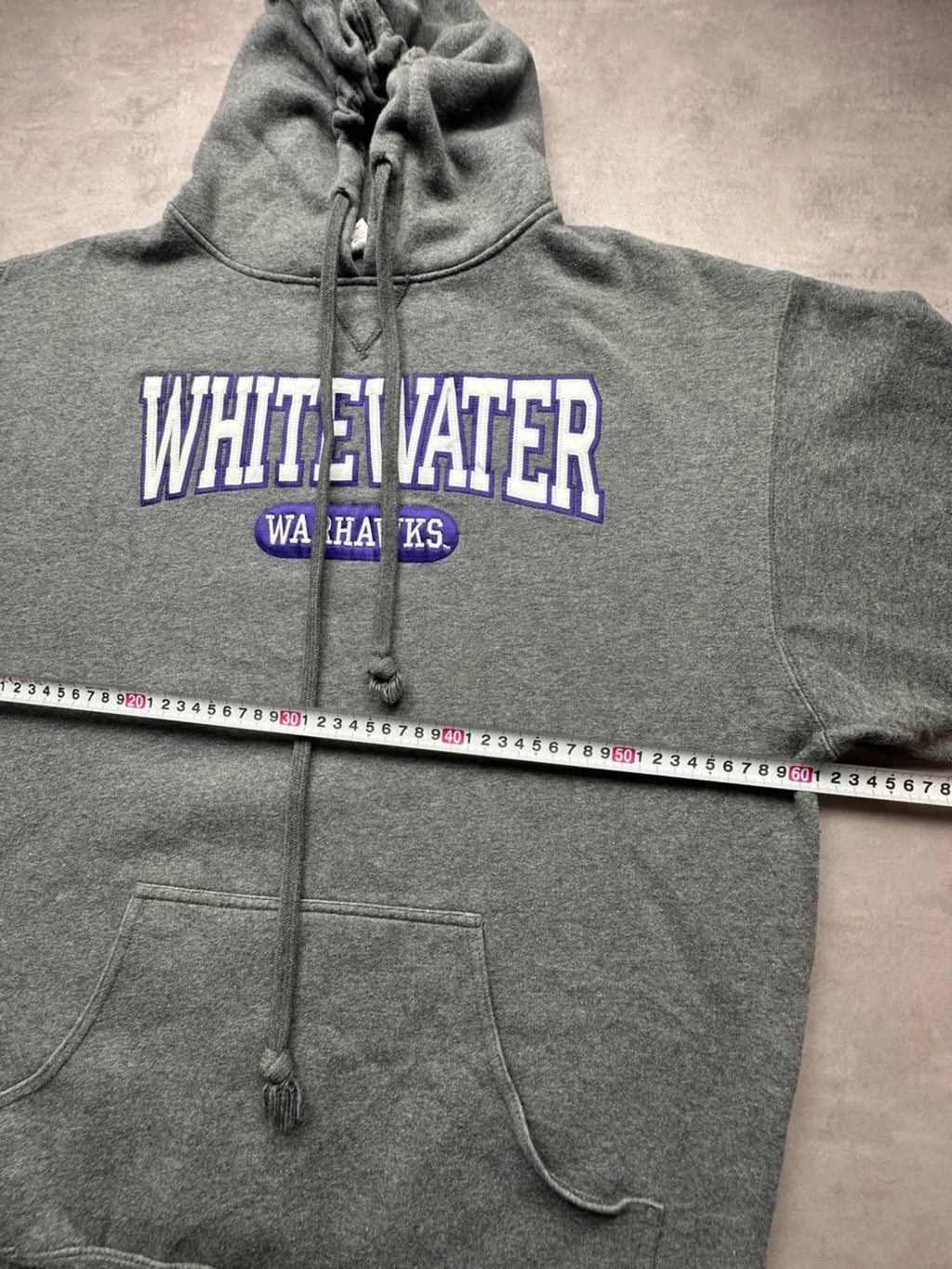 Sweat Vintage Whitewater Warhawks Gris