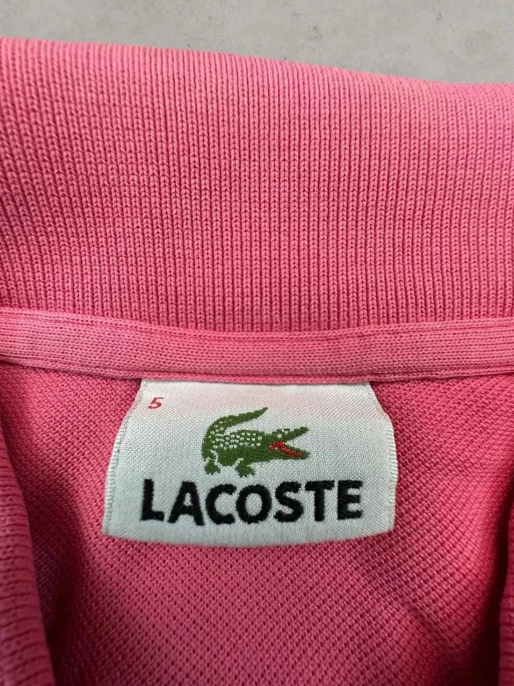 Polo Lacoste Vintage Rose