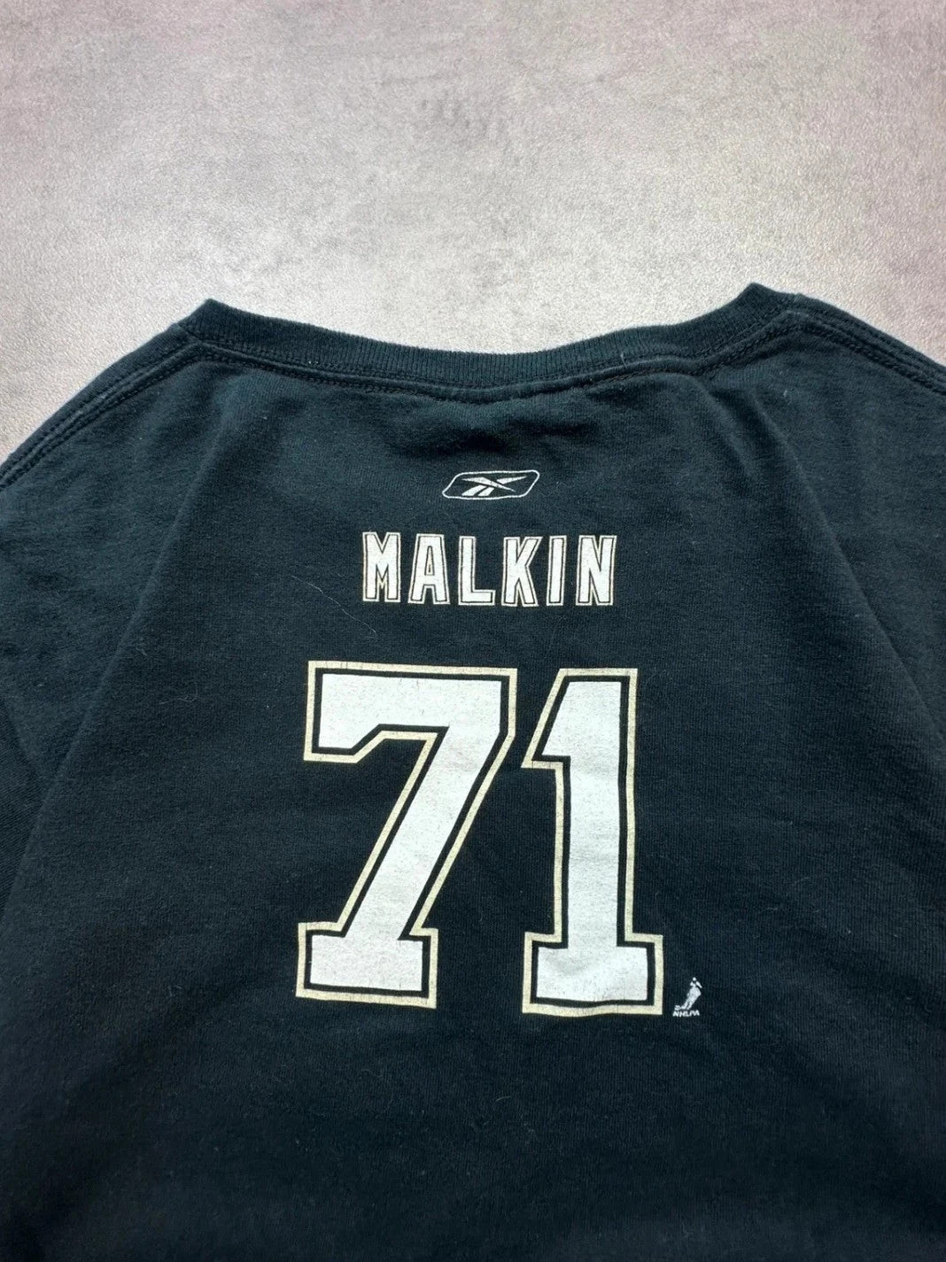 Tee Shirt Vintage Pittsburgh Penguins Malkin #71 Noir – NHL Hockey USA