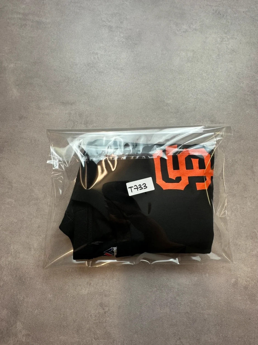 Tee-shirt MLB Vintage San Francisco Giants Majestic National League Champs Noir