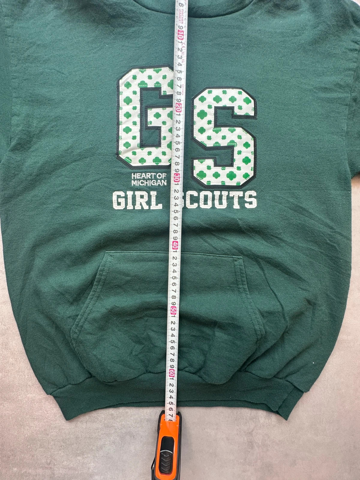 Hoodie Vintage Girl Scouts Heart of Michigan – Vert