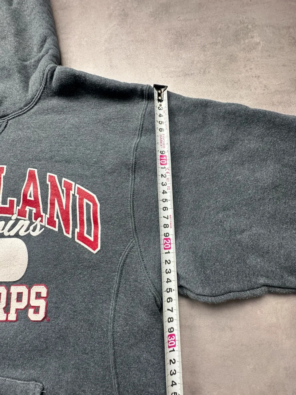 Sweat Vintage Russell Athletic Maryland Terrapins – Gris
