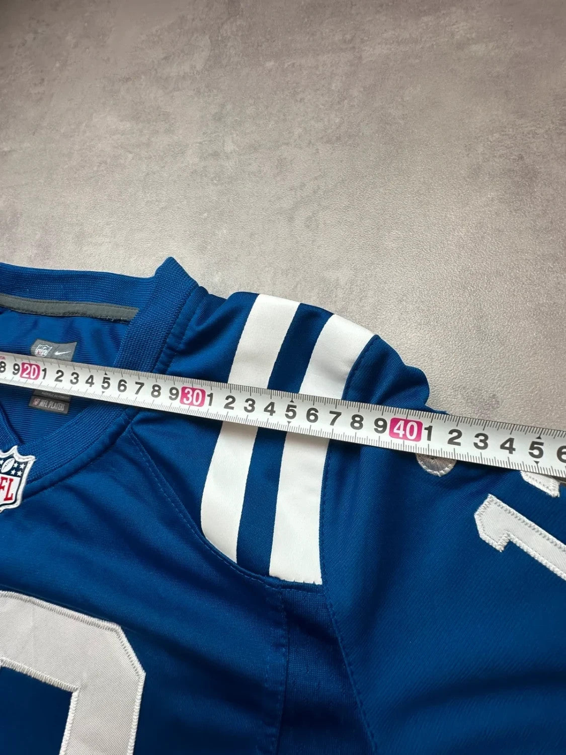 Maillot NFL Nike Vintage Andrew Luck #12 Indianapolis Colts Bleu