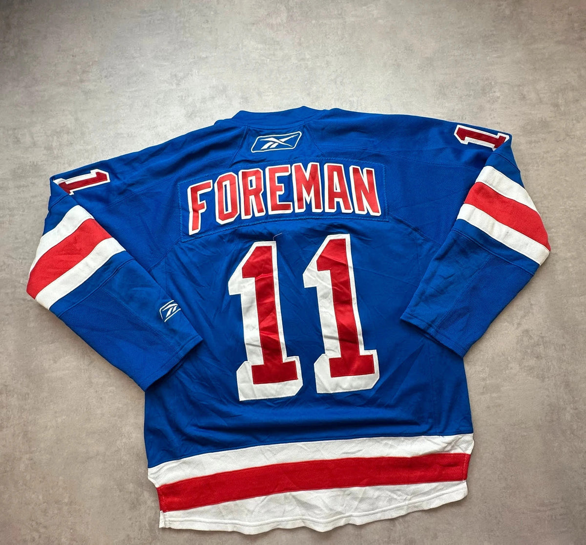 Maillot New York Rangers Reebok NHL Vintage Hockey Bleu