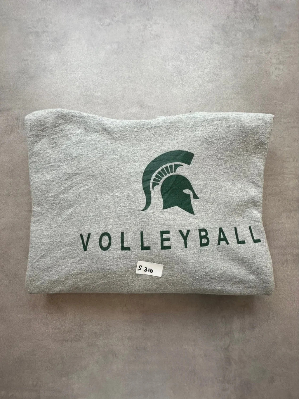 Hoodie Vintage Michigan State Spartans Volleyball Gris – Collegiate NCAA Sportswear