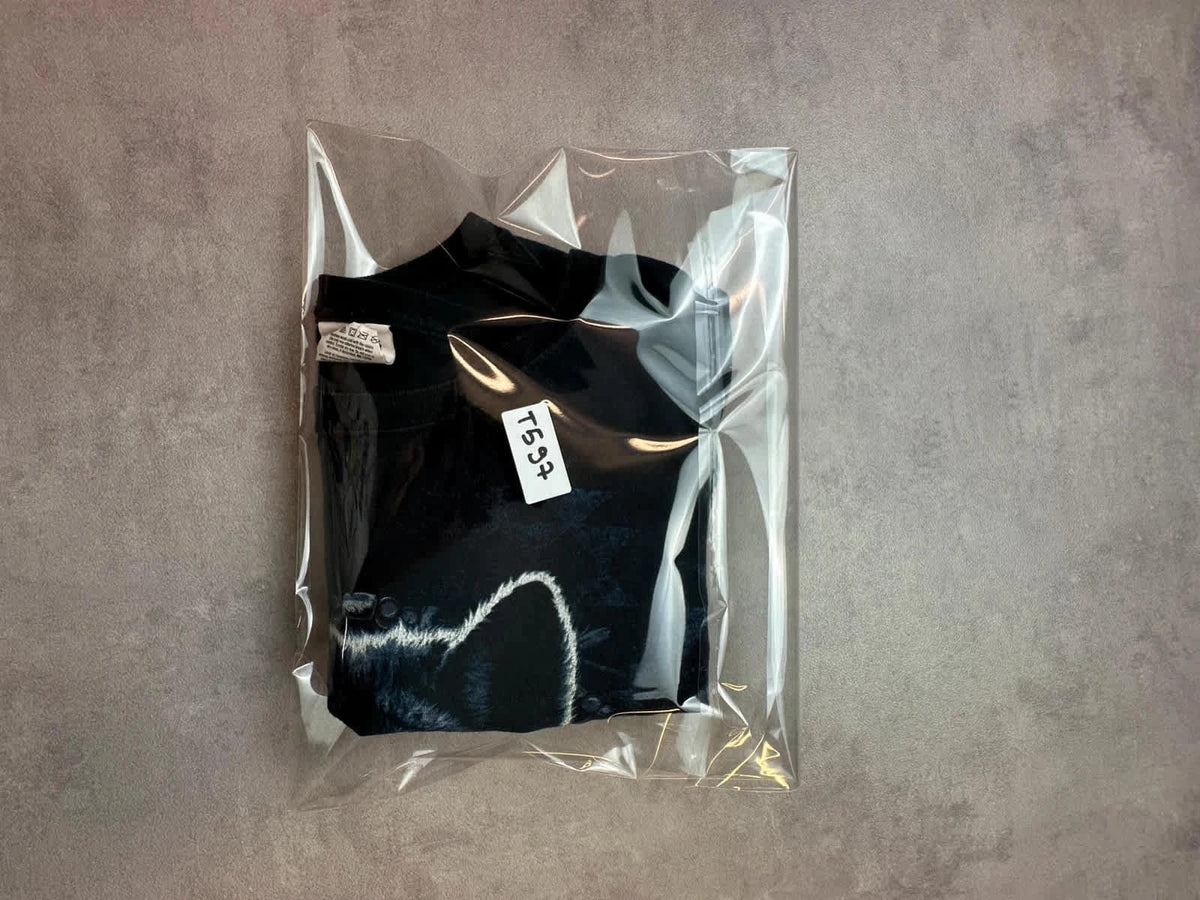 Tee Shirt Vintage Wolf Dreamcatcher Noir – Graphic Animal Print Y2K