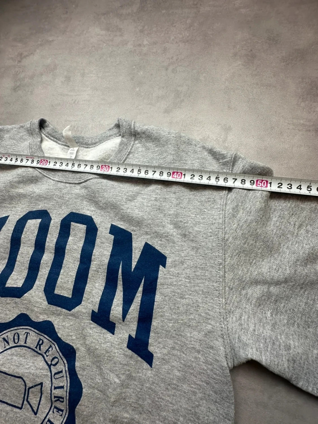 Sweat Vintage Zoom University Gris – College USA