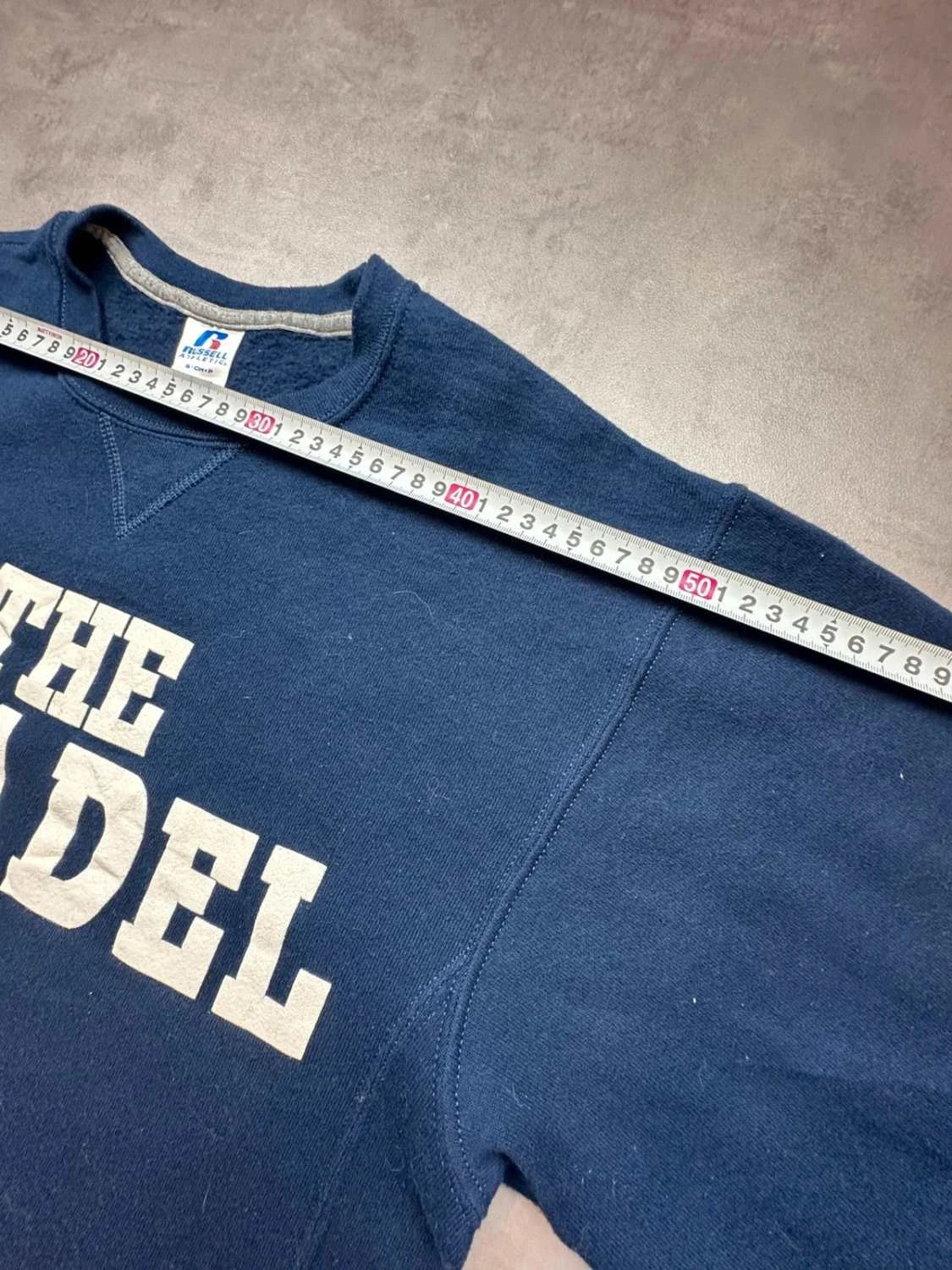 Sweat Russell Athletic Vintage The Citadel – Navy Oversize
