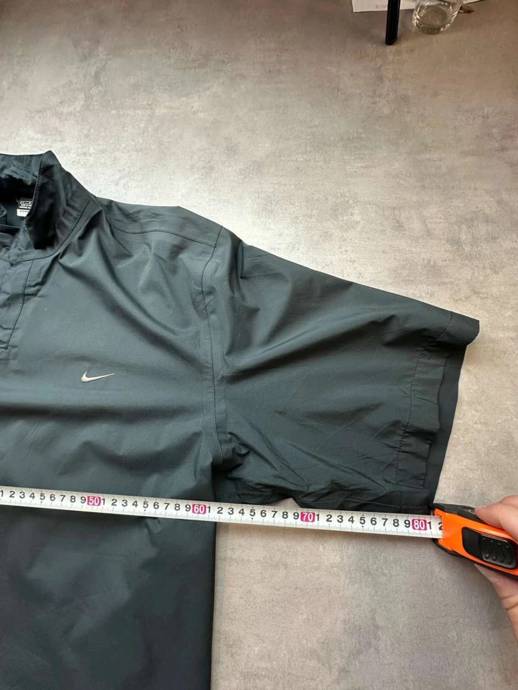 Nike Golf Storm-FIT Vintage Coupe-Vent Noir Y2K – Swoosh Brodé
