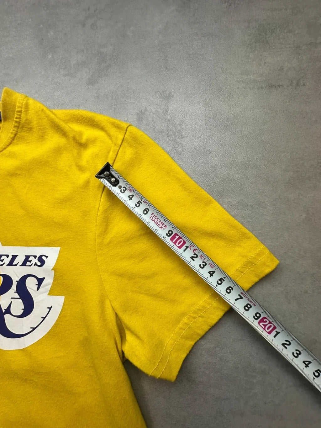Tee-shirt NBA Vintage Los Angeles Lakers Jaune