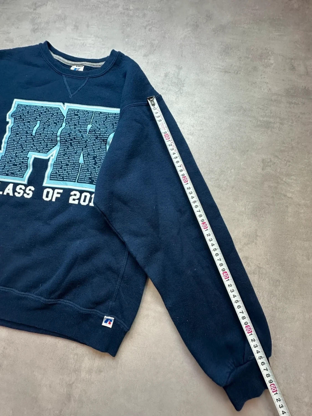 Sweat Vintage Class 2015 PK Navy – College & Graduation USA