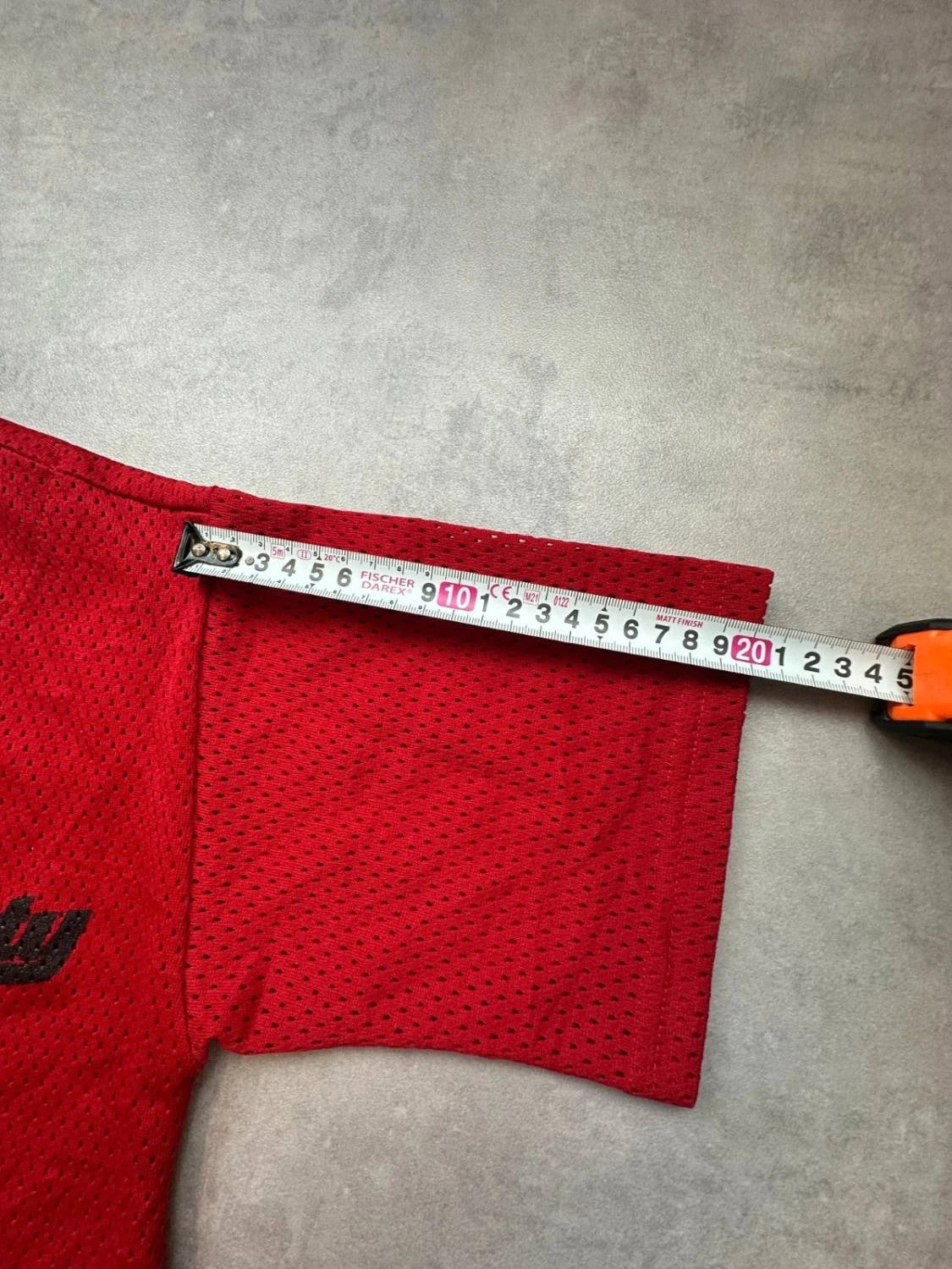 Maillot Baseball Vintage Westy #6 Rouge – Jersey Mesh USA Y2K