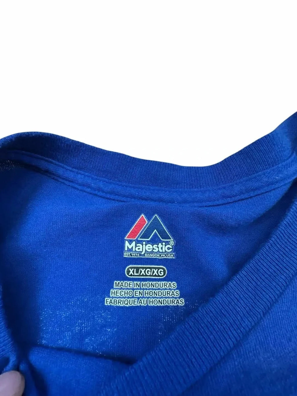 Tee Shirt Vintage Chicago Cubs Maddon #70 Bleu – MLB Baseball USA