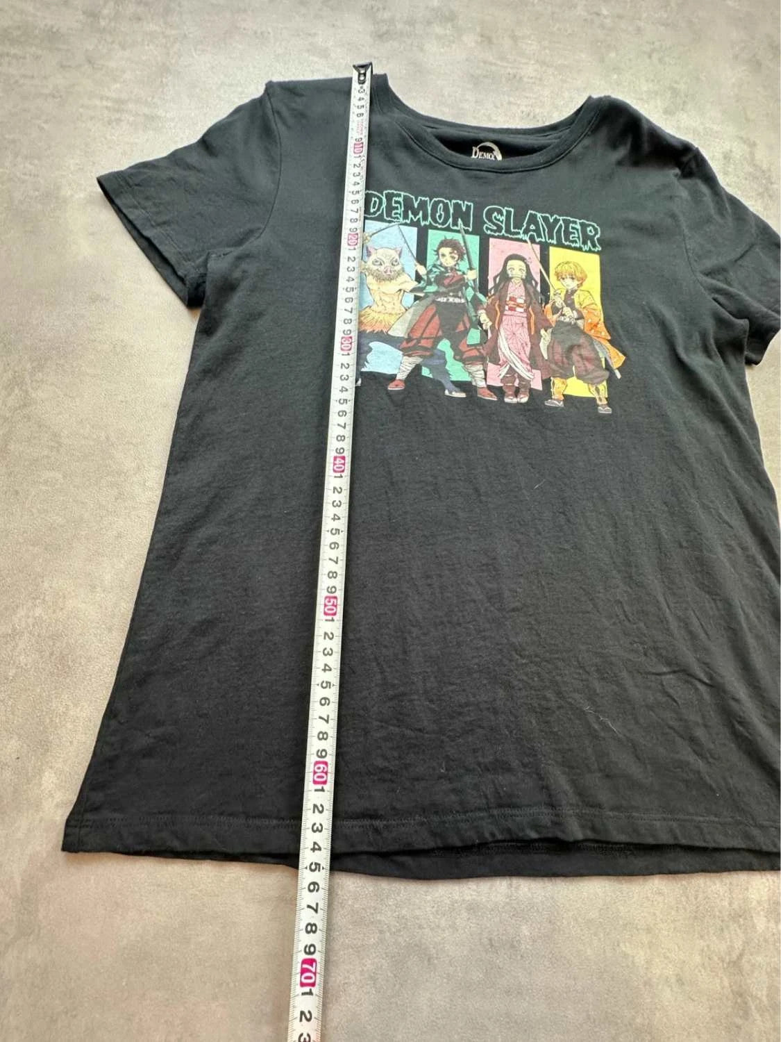T-Shirt Demon Slayer Kimetsu no Yaiba Manga Noir – Y2K