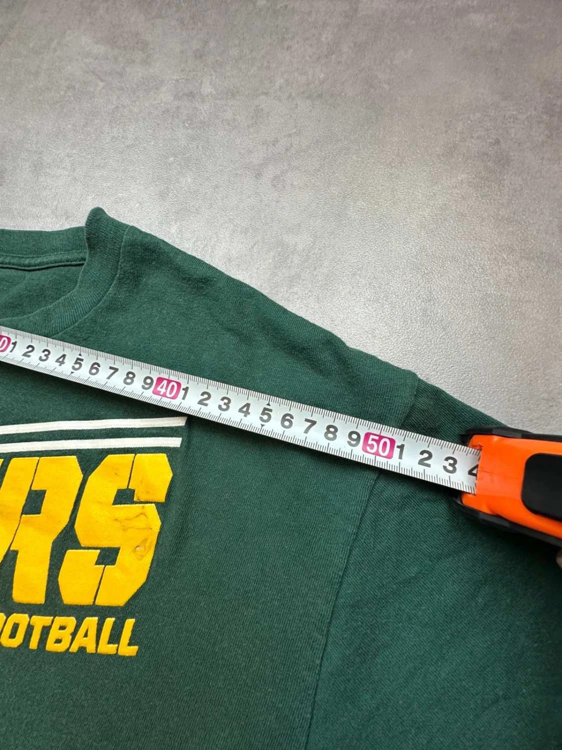 T-Shirt Vintage NFL Green Bay Packers Majestic Vert